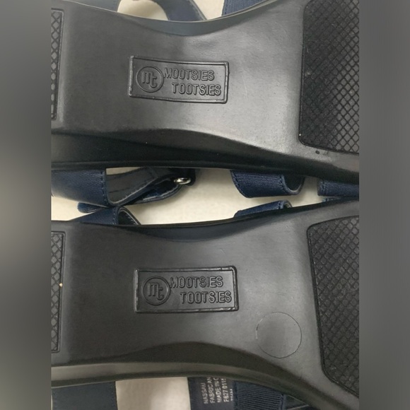 MOOTSIES TOOTSIES NASSAU OPEN FRONT SANDALS - SZ 7 1/2 - Picture 8 of 9